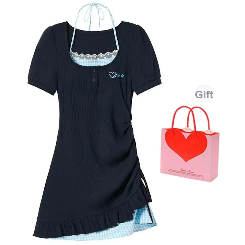 Pa33word Short Sleeved Dress Women's-2