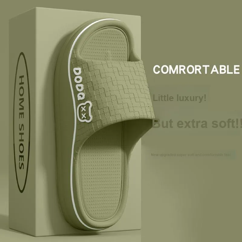 LUNNIFEIYA EVA Indoor All Season All Platform Quiet Squashy And Bouncy Feeling Slip Resistant Home Slippers-2