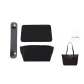 [Three-Piece Set]Zip30 Black Shoulder Pads+Storage Liner+Bottom Pad