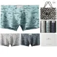 Print 3 Pack Box Included (Light Gray+Teal+Asphalt Gray) Koncon Antibacterial
