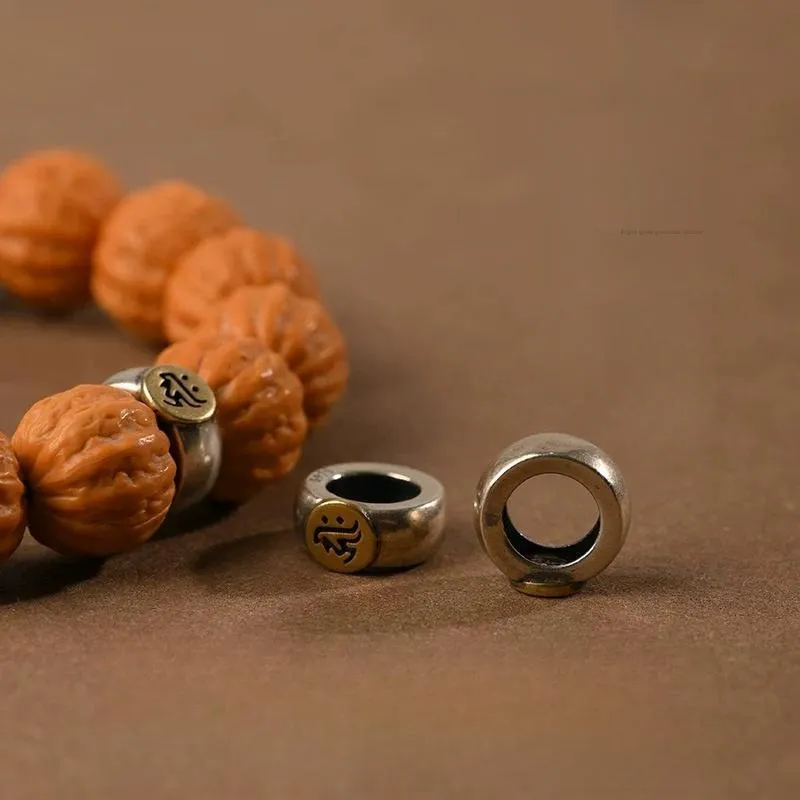 Harf Monkey Head Walnut Bracelets Unisex-3