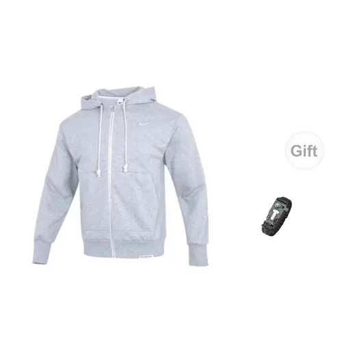 Nike Jackets Men Gray With Free Wristband