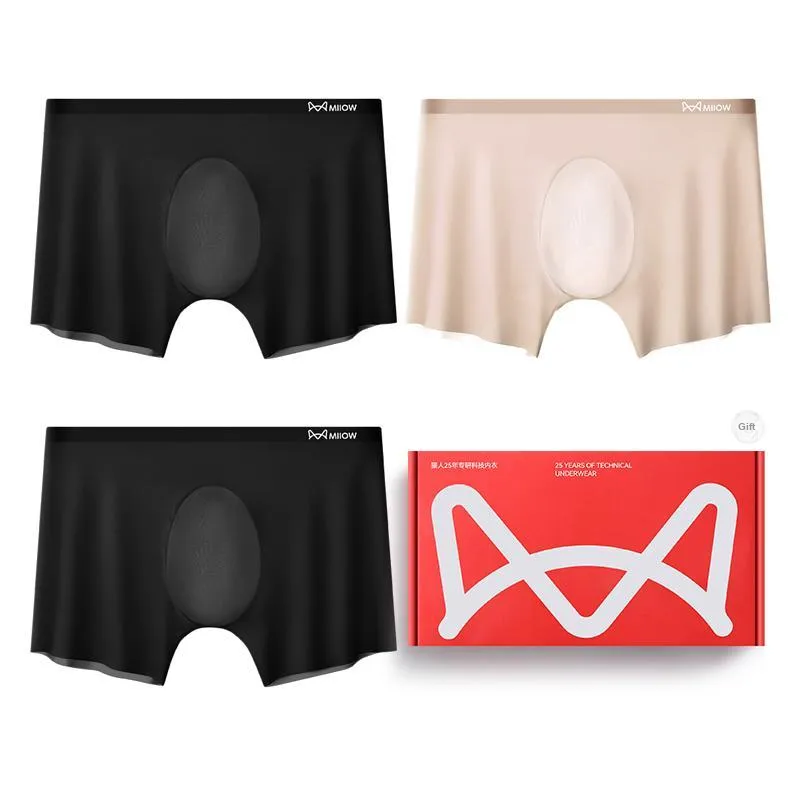 MIIOW Underpants Men's Box 3 Pack-0