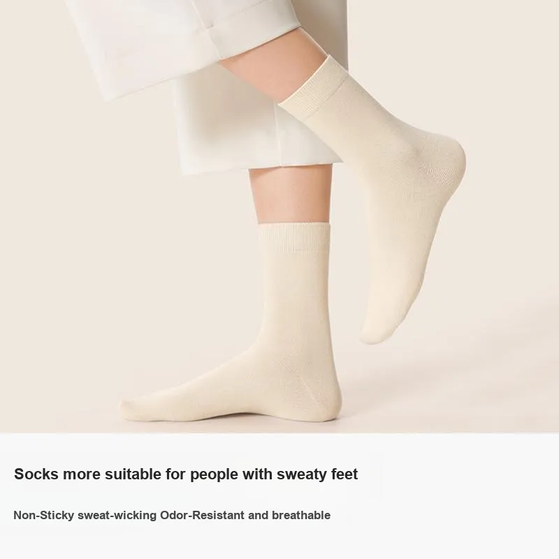 B&C.Room Mid Calf Socks Women's 5 Pack-13