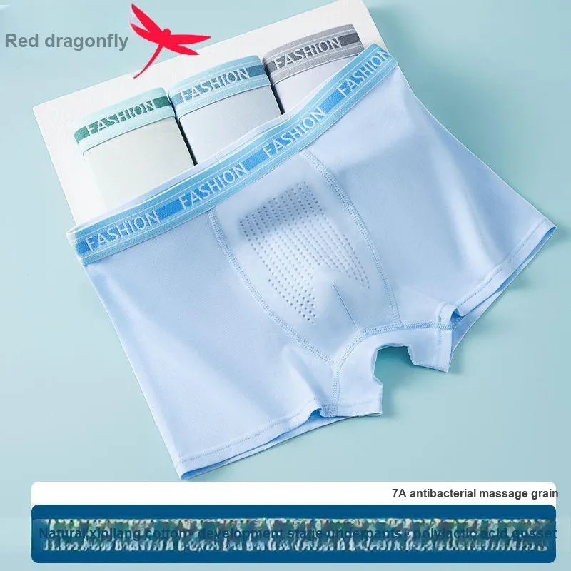 RED DRAGONFLY Cotton Panties Men's 4 Pack-6