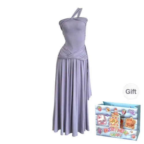 QUIET ANGEL Slip Dresses Women's Purple Shopping Bag