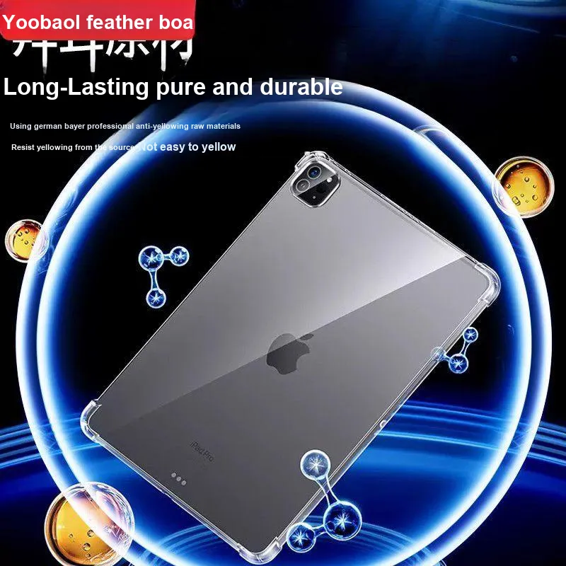 Yoobao Compatibility  IPad Air/IPad Pro/IPad Mini 6 Impact Resistant Tablet Protective Cases-4