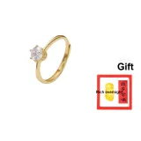 Small Diamond Single Ring[Gold]