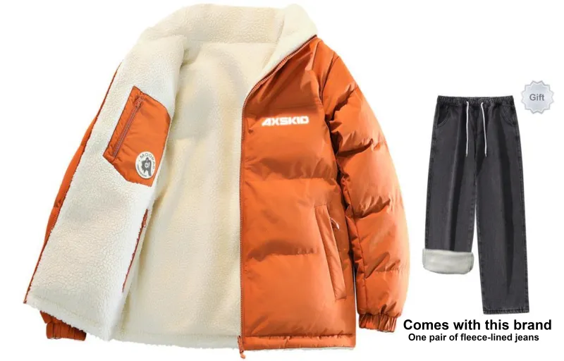 A.X.S.K x MOORAB Collaboration Puffer Jacket Unisex-134