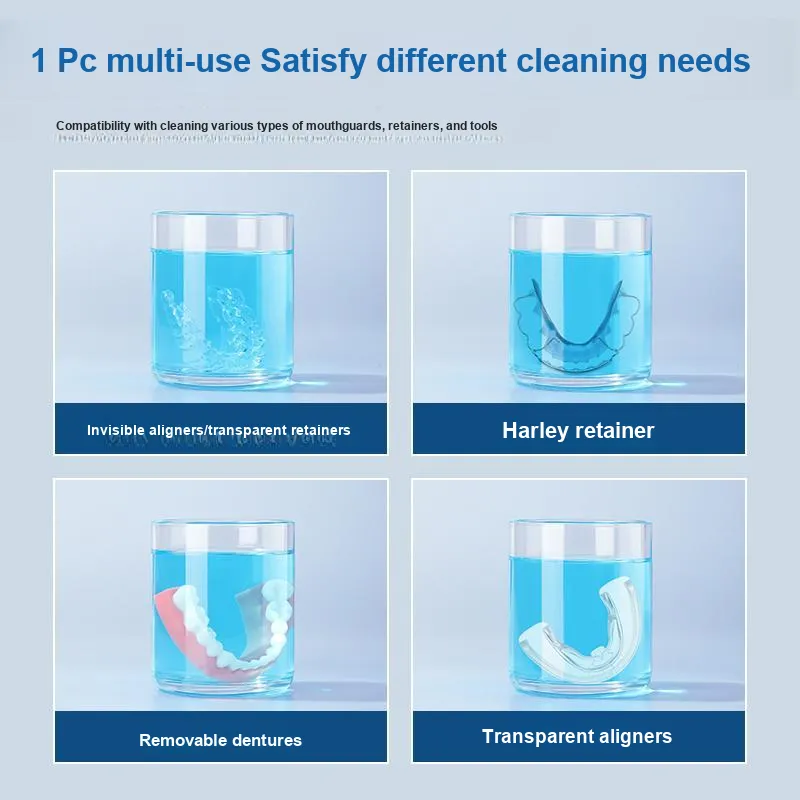PROTEFIX Orthodontic Denture Cleaning Tablets Retainer Effervescent Tablets Antibacterial-3