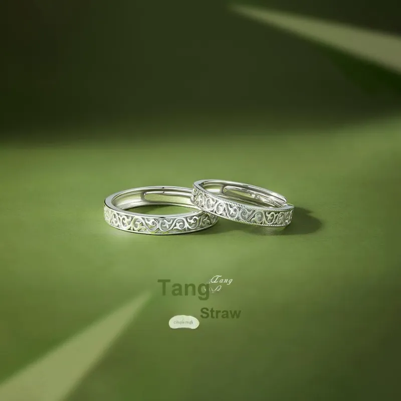 DAWO 999 Fine Silver Rings Unisex-3