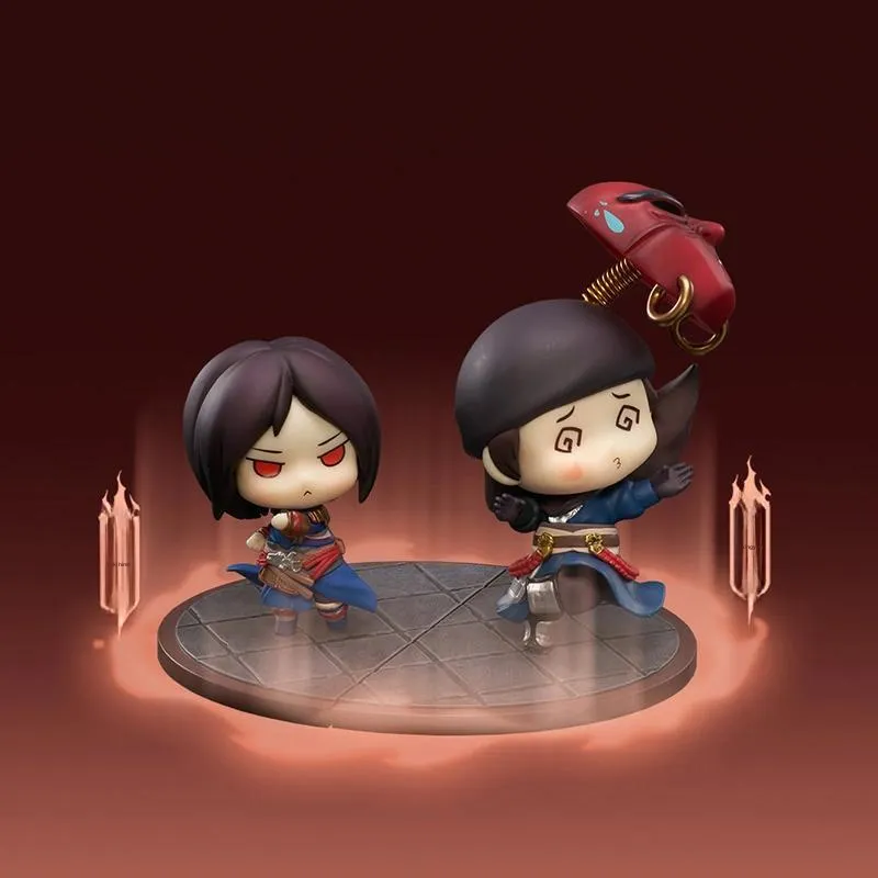 TENGXUNSHIPINCAOCHANGDI A Portrait Of Jianghu Bad Guys Star Snow Smirking Chibi Figures-1