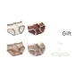 4C Khaki+Coffee+White+Red Brown