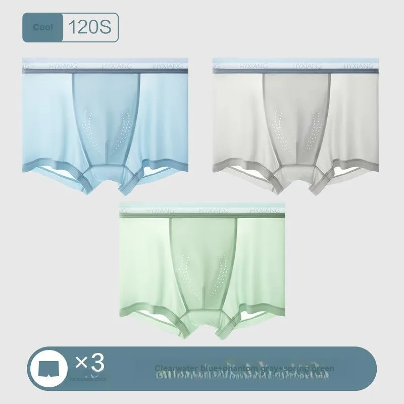 H YXIANG Men Underpants-5