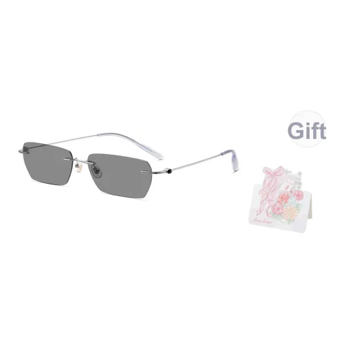 CAPONI Титановый сплав Прямоугольные Солнцезащитные очки Унисекс