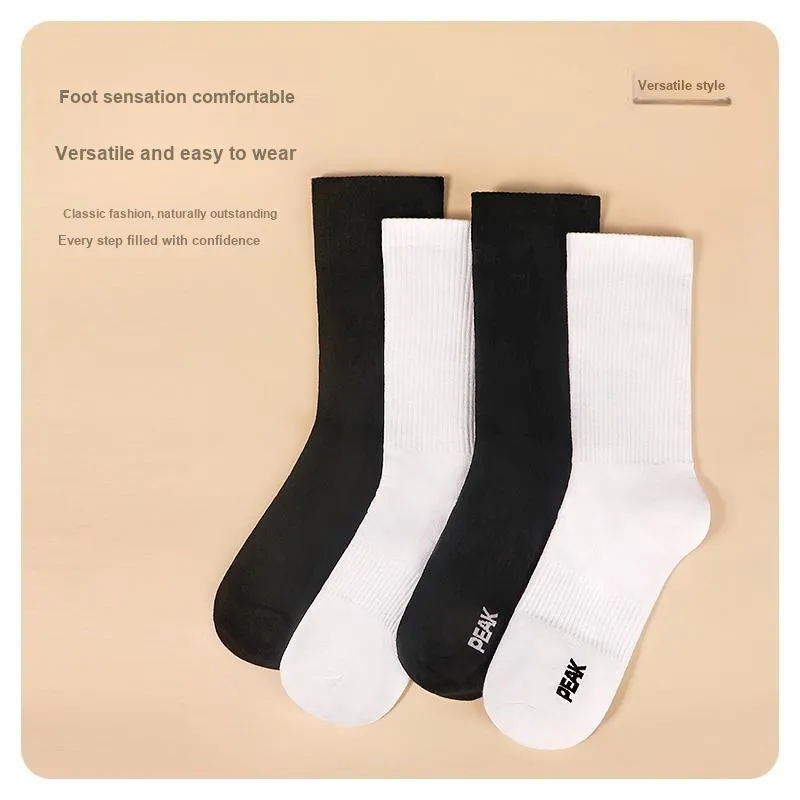 PEAK Knee High Socks Unisex 2 Pack-5