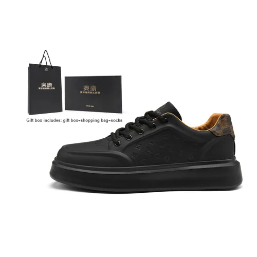 AOKANG Skateboard Shoes Men Low-Top