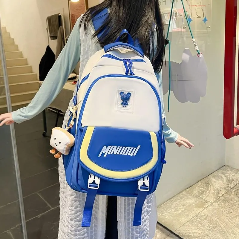 YUANTUZHE Twill Backpack Regular Unisex Multicolor-9