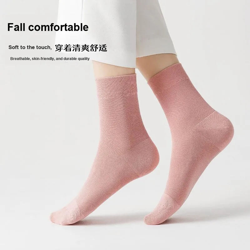 ROBINHOOD Mid Calf Socks Women's 5 Pack-3