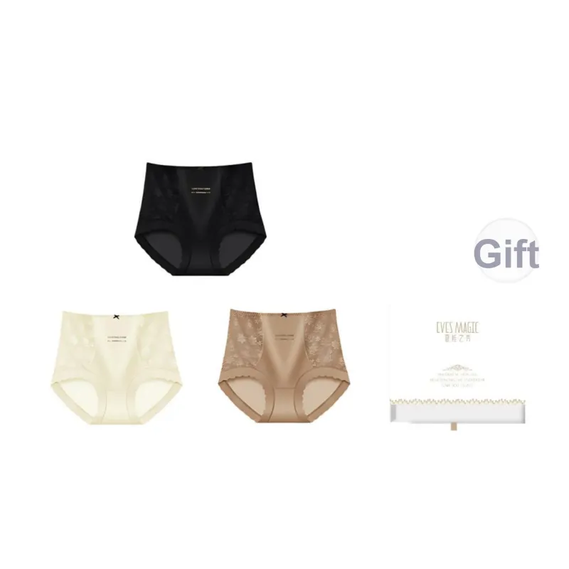 XIA.WA.ZHI.XIU Underpants Women's 3 Pack Gift Box Set-48