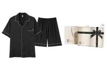 Kerener Pajama Gift Boxes Men's Black