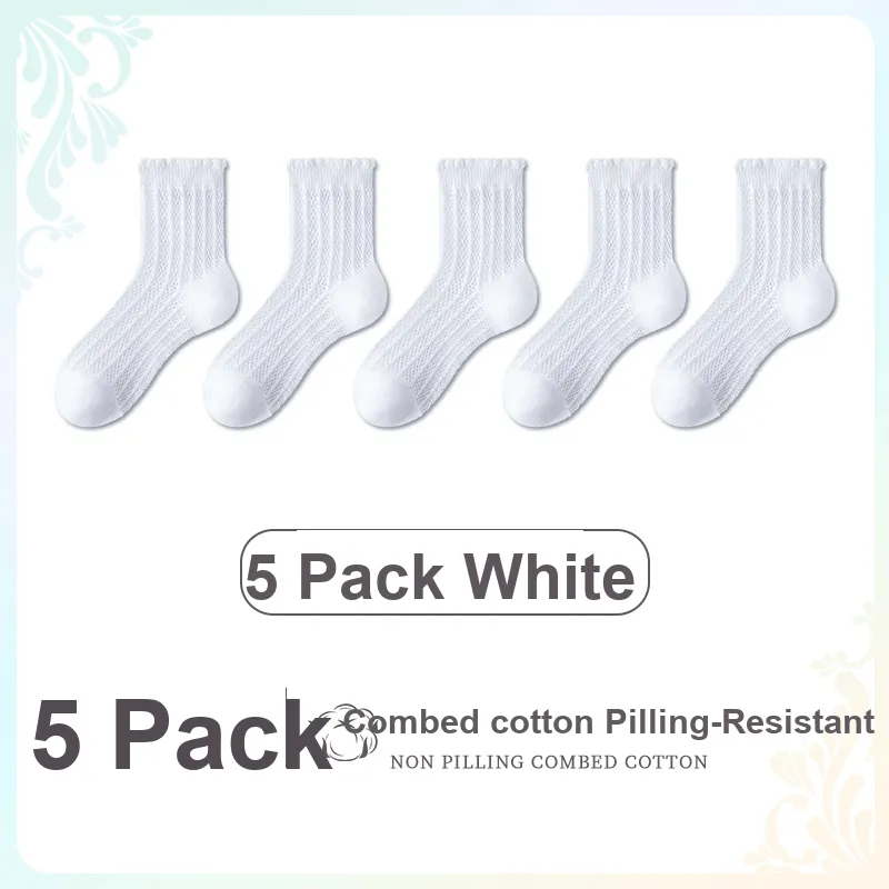 ROBINHOOD Mid Calf Socks Women's 5 Pack-19