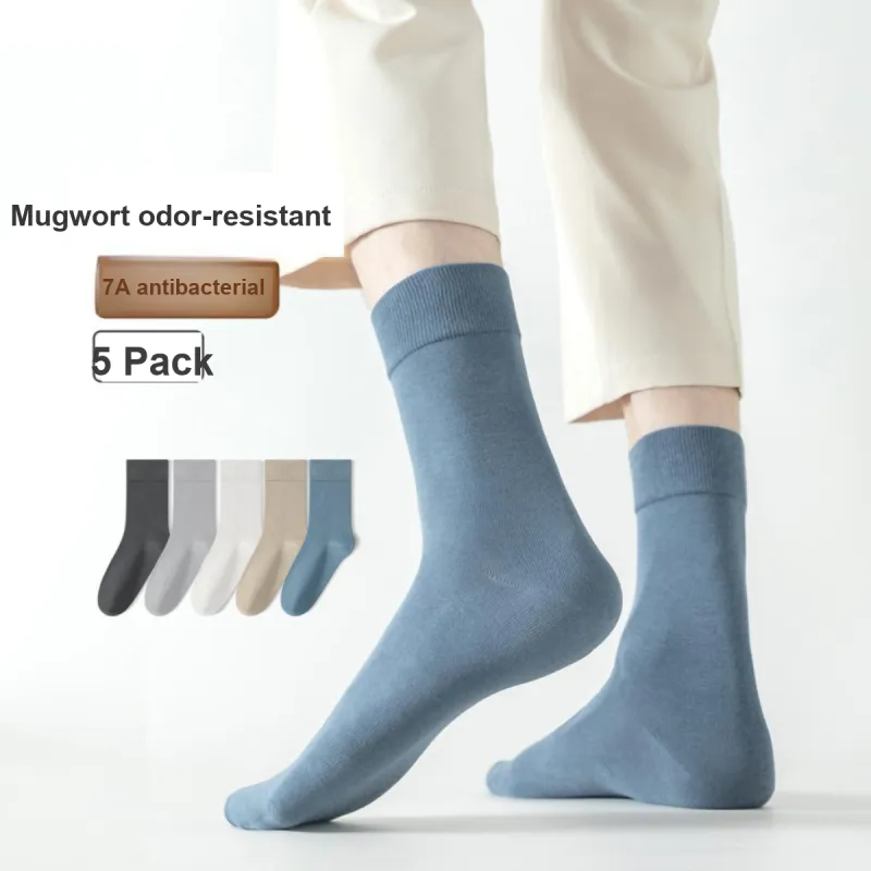 FIRS Mid Calf Socks Men's 5 Pack-11