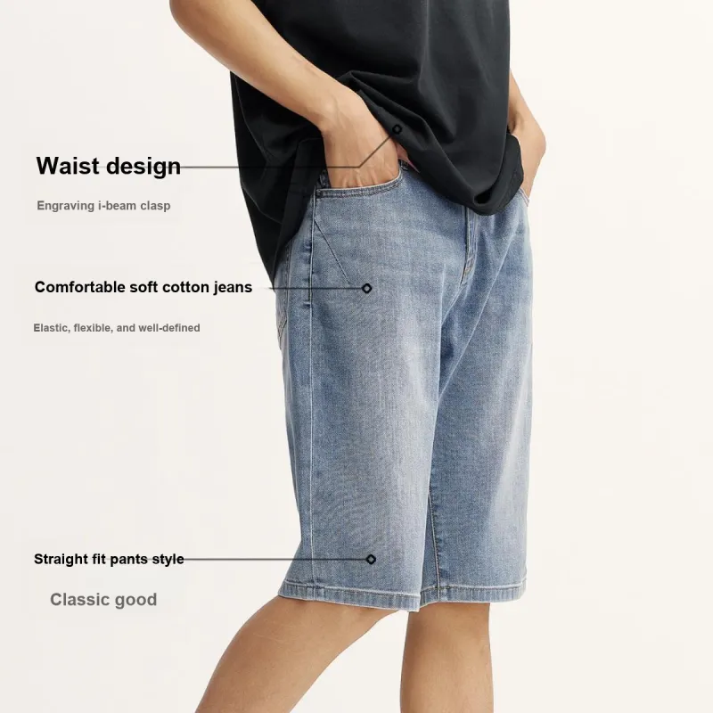 SEM/R Denim Shorts Men-4