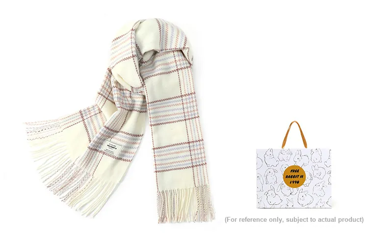 FREE RABBITⅡ Knit Scarves Unisex-4