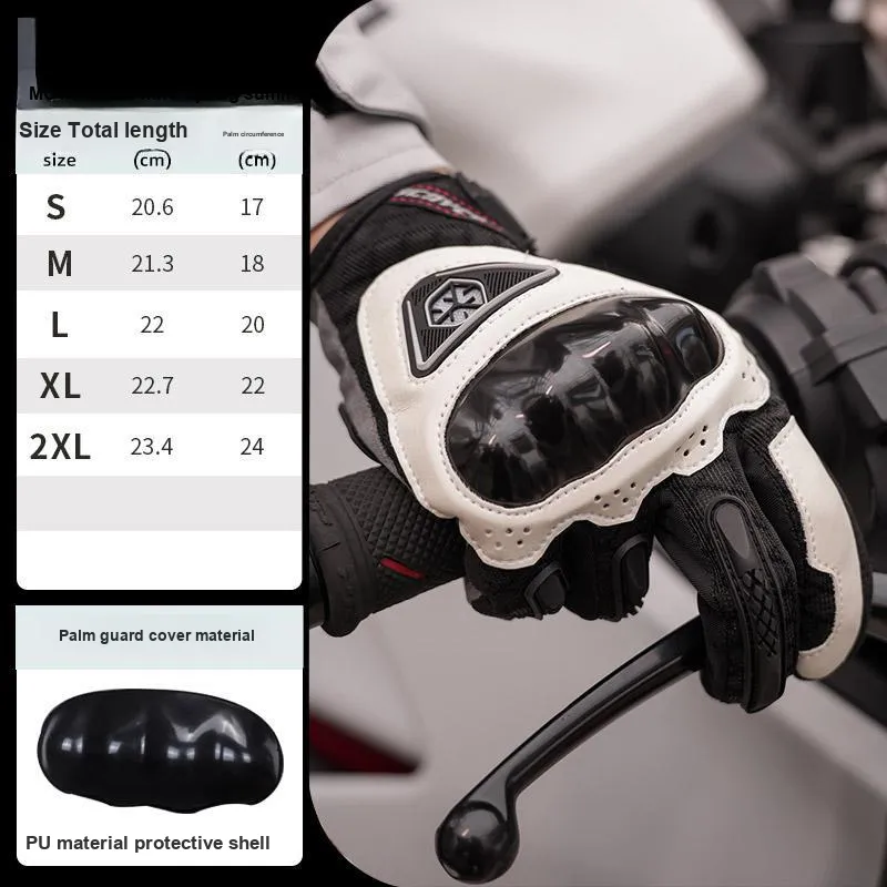 SCOYCO Motorcycle Glove Hands Unisex Elbow Protector Motorcycle Gloves-33