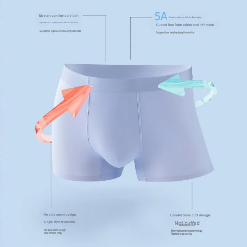 GUJIN Underpants Men's Combo Set-4