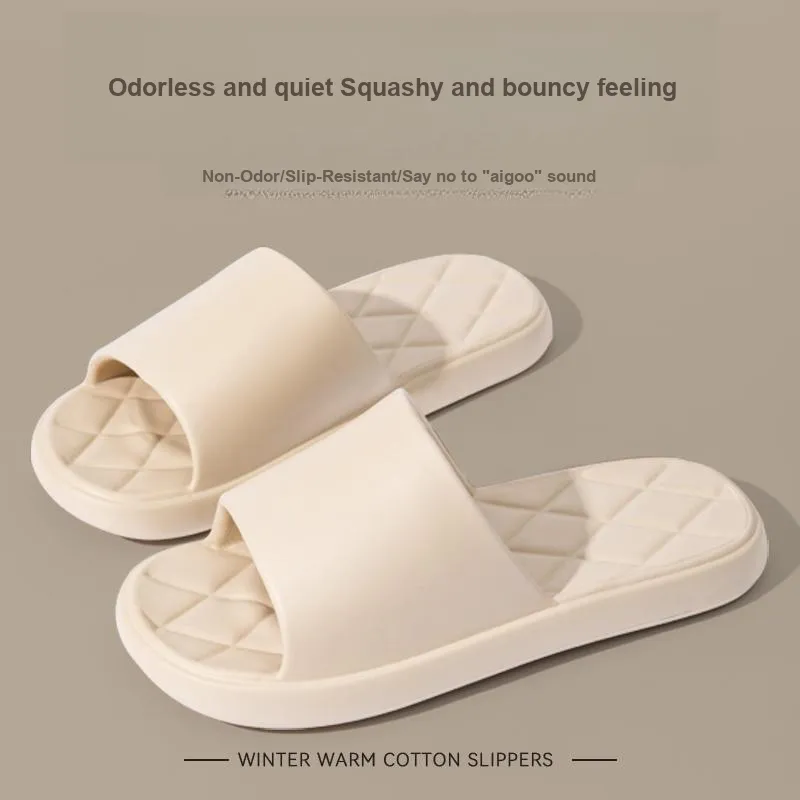 LUNNIFEIYA EVA Slippers Summer Home Use Platform Bathing Slip Resistant Indoor Home Quiet Slippers Shoes-10