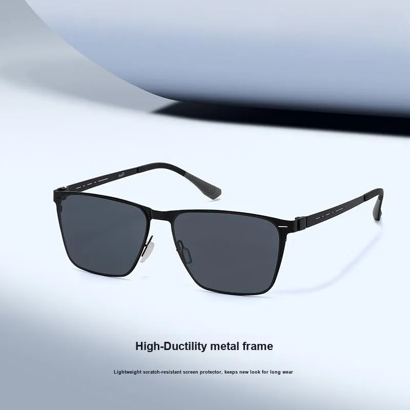 JEKA Metal Square Sunglasses Unisex-1