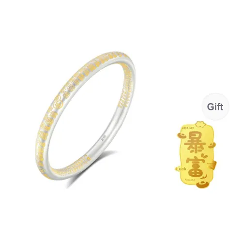 CHAOHONGJI Sterling Silver Bangles Women's