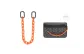 Orange Decorative Chain 31cm