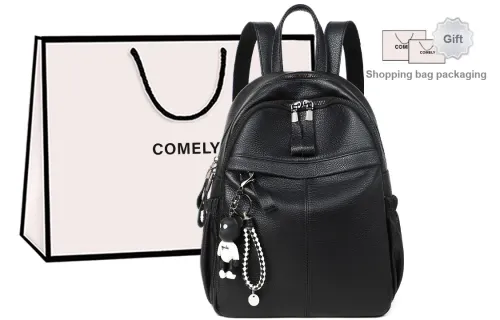 COMELY Backpacks Black