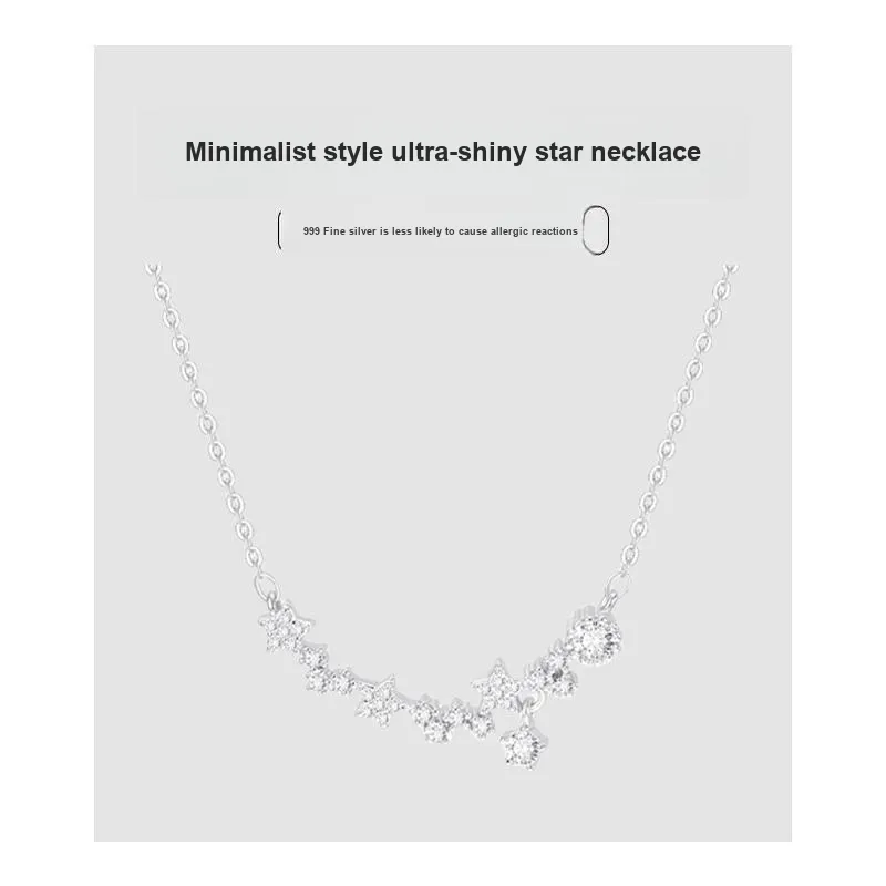 Daisy Dream 999 Fine Silver Necklaces Women's-4