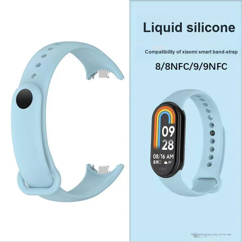 MUZHITIANKONG Xiaomi Compatibility Watch Band 219mm Silicone Material-8