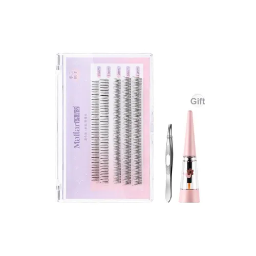 Malian Faux Одиночный кластер A Тип Фея Шерсть Русалка Накладные ресницы Естественный удлинение Стиль