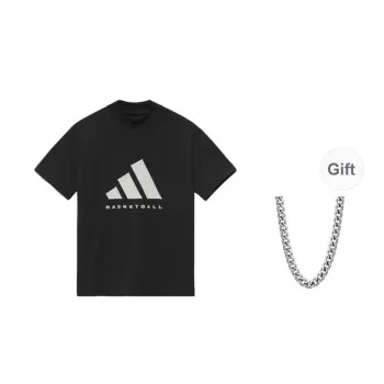 Adidas Chapter 03 T Shirt Unisex Black+Necklace