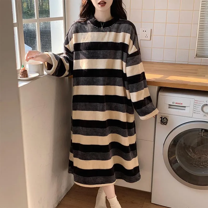 OUSHIBO Nightgown Women's Image Color-4