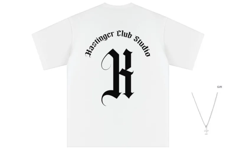 Kastinger T Shirt Unisex Comes With Necklace-3