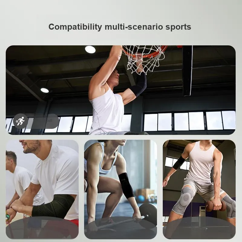 Jeep Volleyball, Tennis, Badminton, Basketball, Fitness Elbow Pads Knitted Fabric Unisex Basic Protective Equipment-2