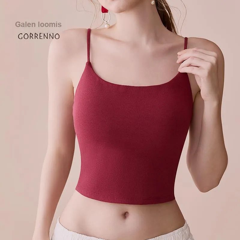 GORRENNO Women's Camisoles-15