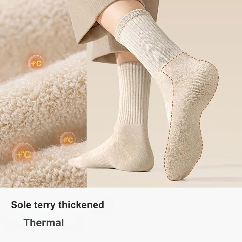 B&C.Room Mid Calf Socks Unisex 5 Pack-5