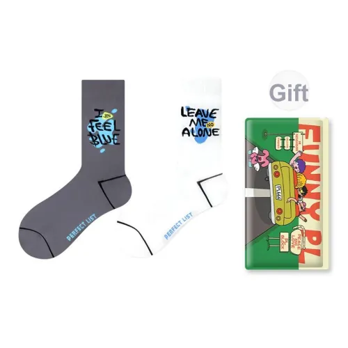 PL Настроение Модные носки AD Унисекс MID Носки до икры