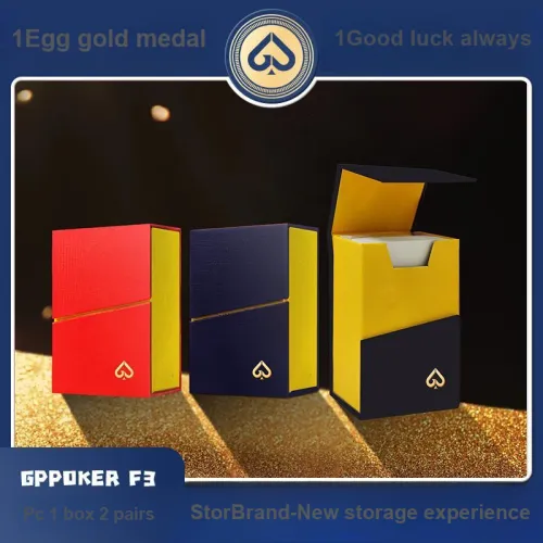 GPPOKER Egg Beating Gold Medal F3 Poker Cards