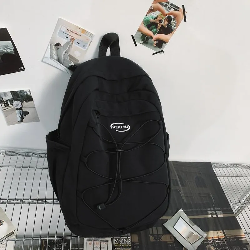 Yalu Nylon Backpack Regular Unisex Multicolor-5