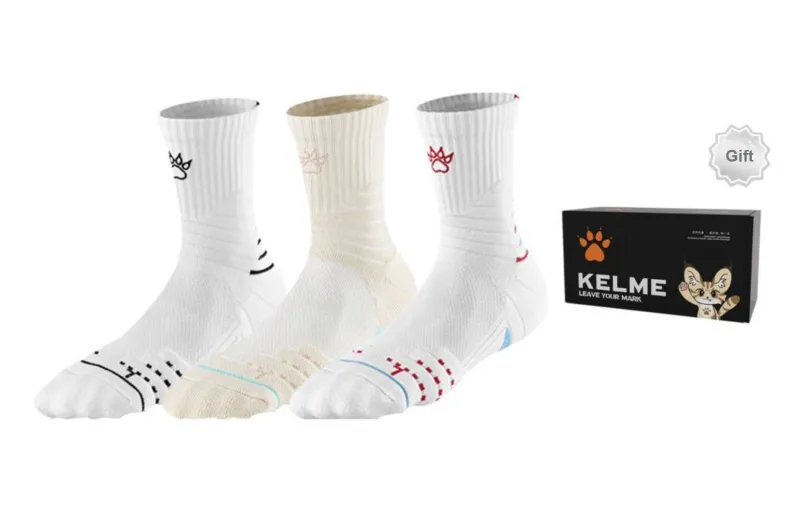 KELME Basketball Socks Unisex 3 Pack-27
