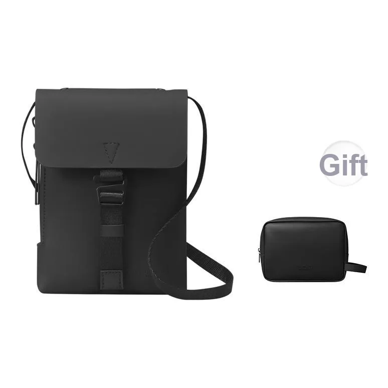 Gaston Luga PU Shoulder Bag, Crossbody Bag, Cell Phone Pouch Mini Unisex Multicolor